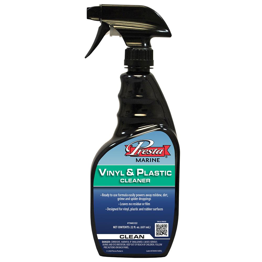 PRESTA 166322 MARINE VINYL & PLASTIC CLEANER - 22OZ - High quality product image showing PRESTA 166322 MARINE VINYL & PLASTIC CLEANER - 22OZ details and features PRESTA 166322 MARINE VINYL & PLASTIC CLEANER - 22OZ - High quality product image showing PRESTA 166322 MARINE VINYL & PLASTIC CLEANER - 22OZ details and features