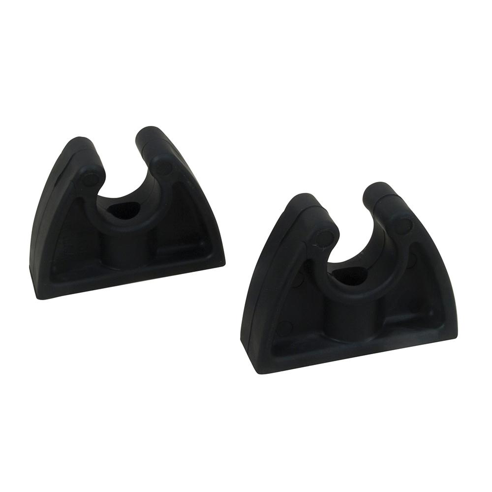PERKO 0477DP0BLK POLE STORAGE CLIPS - BLACK - PAIR from The Twister Group PERKO 0477DP0BLK POLE STORAGE CLIPS - BLACK - PAIR - The Twister Group Tools product