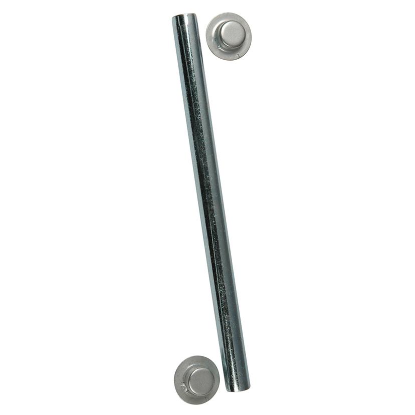 C.E. SMITH 10701A PACKAGE ROLLER SHAFT 1/2 INCH X 6-1/4 INCH W/CAP NUTS - ZINC C.E. SMITH 10701A PACKAGE ROLLER SHAFT 1/2 INCH X 6-1/4 INCH W/CAP NUTS - ZINC