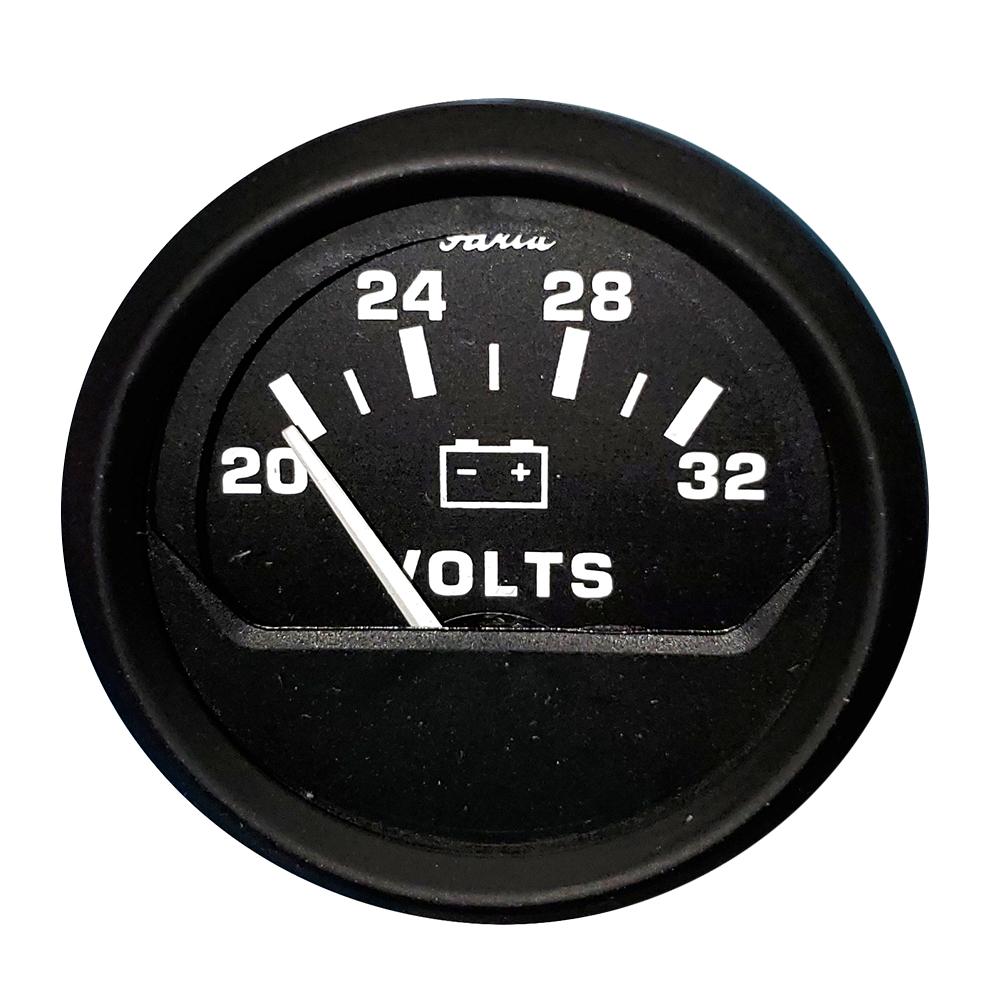 FARIA 12860 2 INCH VOLTMETER (20-30V) - EURO BLACK from The Twister Group FARIA 12860 2 INCH VOLTMETER (20-30V) - EURO BLACK - The Twister Group Tools product