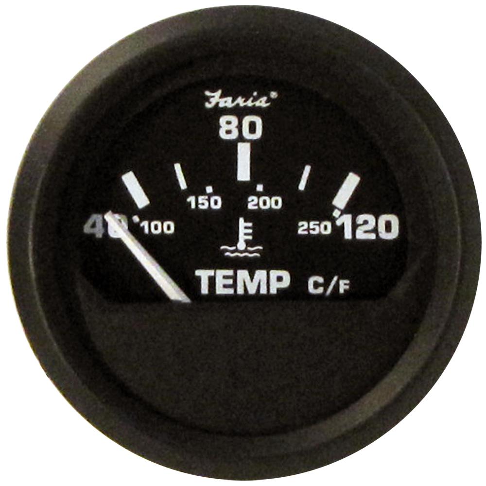 FARIA 12814 EURO BLACK 2 INCH WATER TEMPERATURE GAUGE - METRIC (40 TO 120°C) from The Twister Group FARIA 12814 EURO BLACK 2 INCH WATER TEMPERATURE GAUGE - METRIC (40 TO 120°C) - The Twister Group Tools product