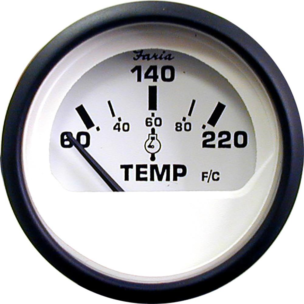 FARIA 12910 EURO WHITE 2 INCH CYLINDER HEAD TEMPERATURE GAUGE (60 - 220°F) from The Twister Group FARIA 12910 EURO WHITE 2 INCH CYLINDER HEAD TEMPERATURE GAUGE (60 - 220°F) - The Twister Group Tools product