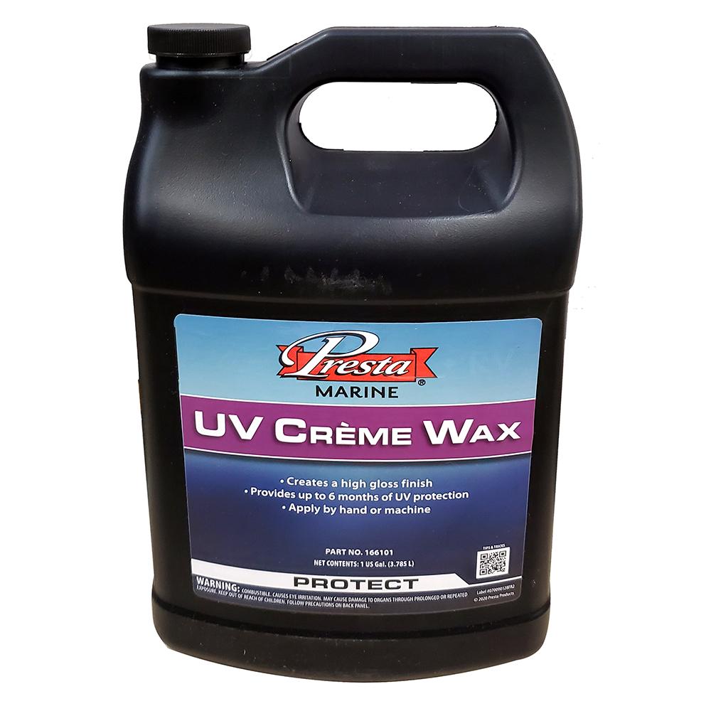 PRESTA 166101 UV CREAM WAX - 1 GALLON - High quality product image showing PRESTA 166101 UV CREAM WAX - 1 GALLON details and features PRESTA 166101 UV CREAM WAX - 1 GALLON - High quality product image showing PRESTA 166101 UV CREAM WAX - 1 GALLON details and features