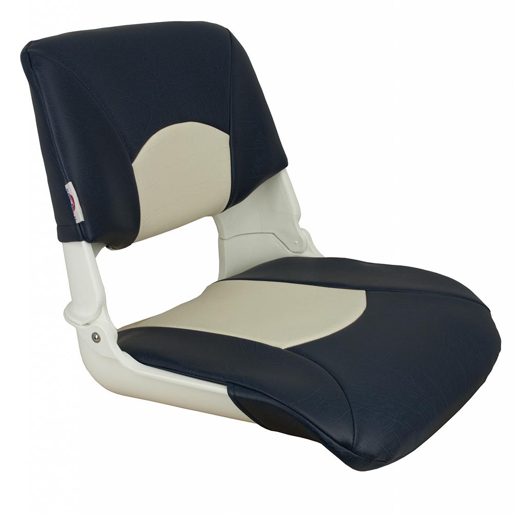 SPRINGFIELD 1061016 SKIPPER STANDARD SEAT FOLD DOWN - WHITE/BLUE from The Twister Group SPRINGFIELD 1061016 SKIPPER STANDARD SEAT FOLD DOWN - WHITE/BLUE - The Twister Group Tools product