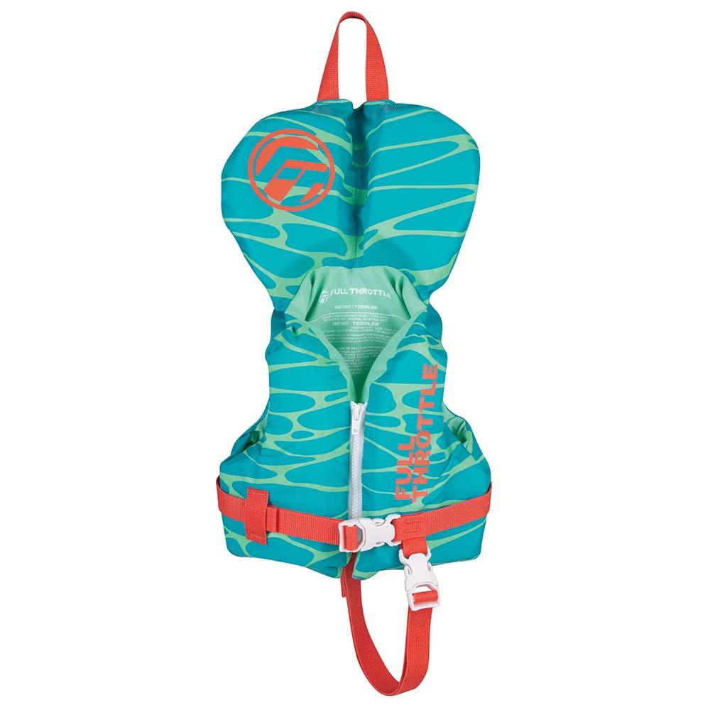 FULL THROTTLE 112400-505-000-22 INFANT NYLON LIFE JACKET - AQUA from The Twister Group FULL THROTTLE 112400-505-000-22 INFANT NYLON LIFE JACKET - AQUA - The Twister Group Tools product