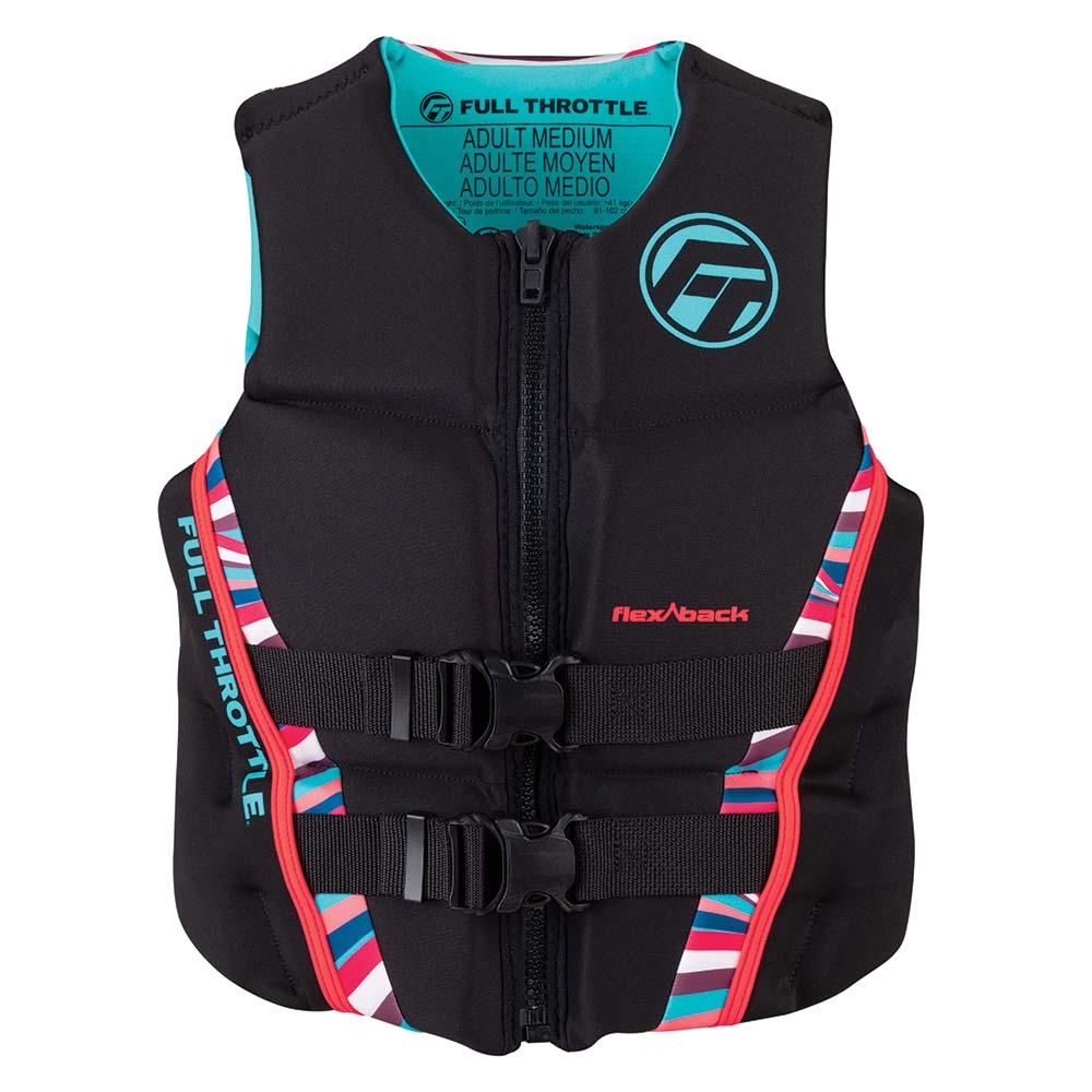 FULL THROTTLE 142500-105-850-22 WOMENS RAPID-DRY FLEX-BACK LIFE JACKET - WOMENS XL - PINK/BLACK from The Twister Group FULL THROTTLE 142500-105-850-22 WOMENS RAPID-DRY FLEX-BACK LIFE JACKET - WOMENS XL - PINK/BLACK - The Twister Group Tools product