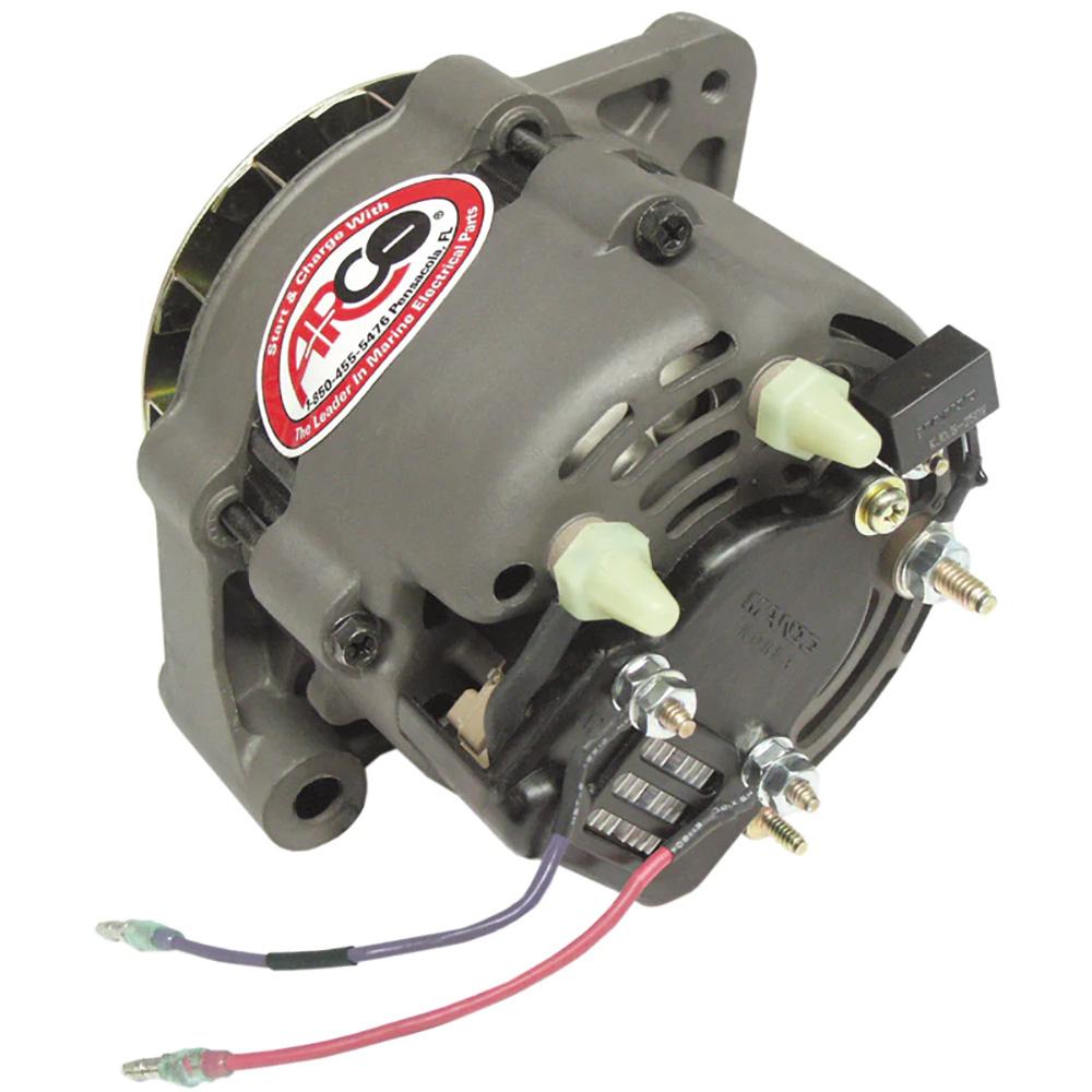 ARCO 60055 MARINE PREMIUM REPLACEMENT ALTERNATOR W/MULTI-GROOVE PULLEY - 12V 55A - High quality product image showing ARCO 60055 MARINE PREMIUM REPLACEMENT ALTERNATOR W/MULTI-GROOVE PULLEY - 12V 55A details and features ARCO 60055 MARINE PREMIUM REPLACEMENT ALTERNATOR W/MULTI-GROOVE PULLEY - 12V 55A - High quality product image showing ARCO 60055 MARINE PREMIUM REPLACEMENT ALTERNATOR W/MULTI-GROOVE PULLEY - 12V 55A details and features