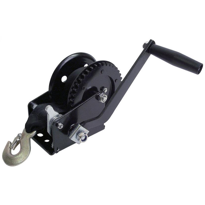 ATTWOOD 11149-4 1200 LB SINGLE DRIVE WINCH WITH 2 INCH X 20FT STRAP ATTWOOD 11149-4 1200 LB SINGLE DRIVE WINCH WITH 2 INCH X 20FT STRAP