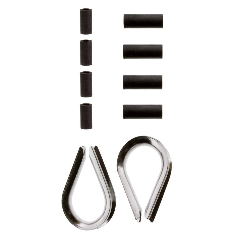 SCOTTY 1157 STAINLESS STEEL THIMBLE KIT SCOTTY 1157 STAINLESS STEEL THIMBLE KIT